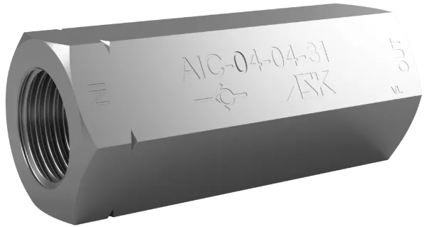 AIC SUS Inline单向阀